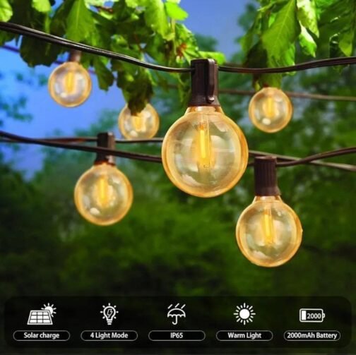 Magical Solar String Lights – Eco-Friendly Outdoor & Indoor Décor - Image 5