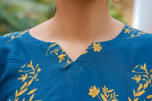 Elegant 2pc Linen Leaf Design Suit – Soft Feel, Bold Look | MK Shopping Hub - Image 11