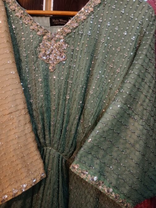 1pc Eastern Type Chiffon Kaftan - Effortless Elegance - Image 6
