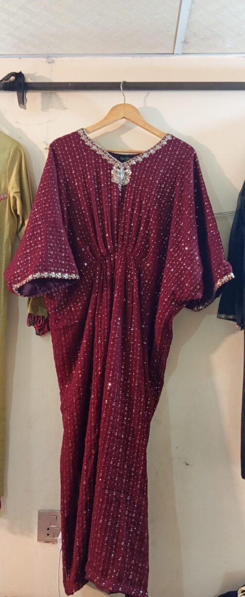 1pc Eastern Type Chiffon Kaftan - Effortless Elegance - Image 8