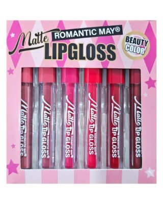 Romantic May Lip Gloss, Set Of 6 - Shine & Hydrate Your Lips