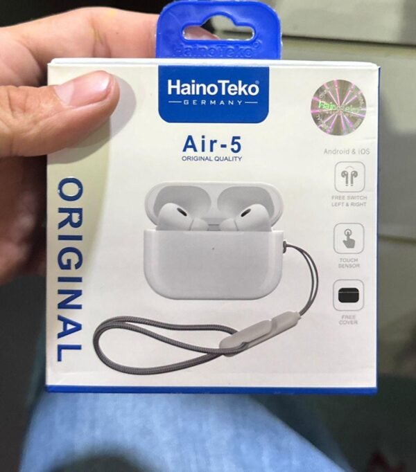 German Lot Imported Haino Teko Air-5 AirPods - Superior Sound and Style - Image 2