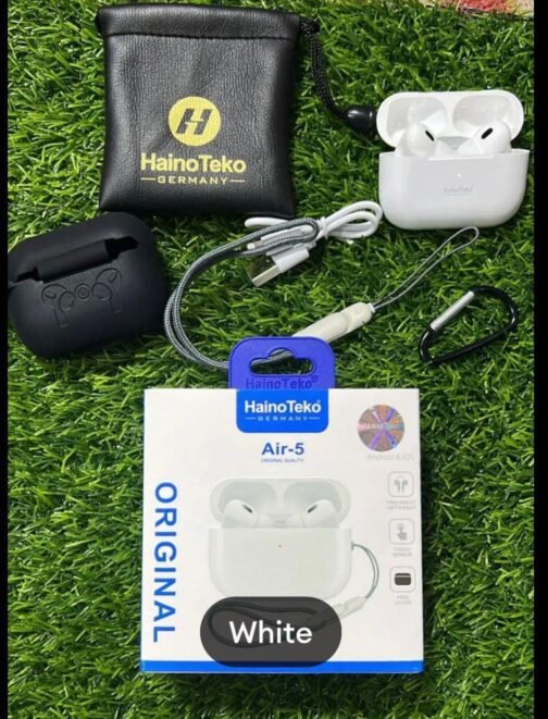 German Lot Imported Haino Teko Air-5 AirPods - Superior Sound and Style