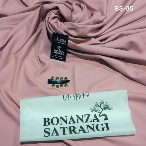 Bonanza Satrangi Men’s Unstitched Boski Plain Suit - Image 11