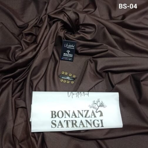 Bonanza Satrangi Men’s Unstitched Boski Plain Suit - Image 13