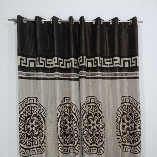 Velvet Jacquard Printed Curtains - Luxurious Home Decor