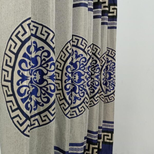 Velvet Jacquard Printed Curtains - Luxurious Home Decor - Image 7