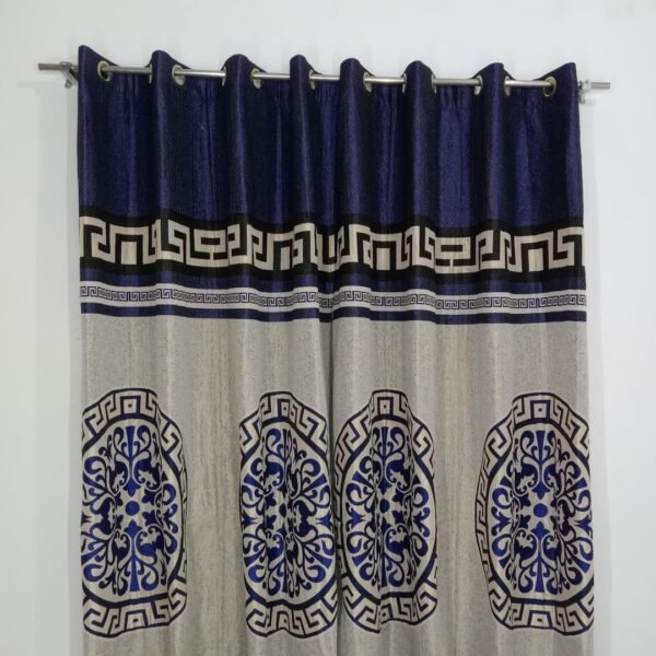 Velvet Jacquard Printed Curtains - Luxurious Home Decor - Image 6