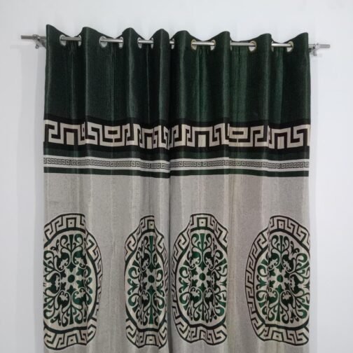 Velvet Jacquard Printed Curtains - Luxurious Home Decor - Image 8
