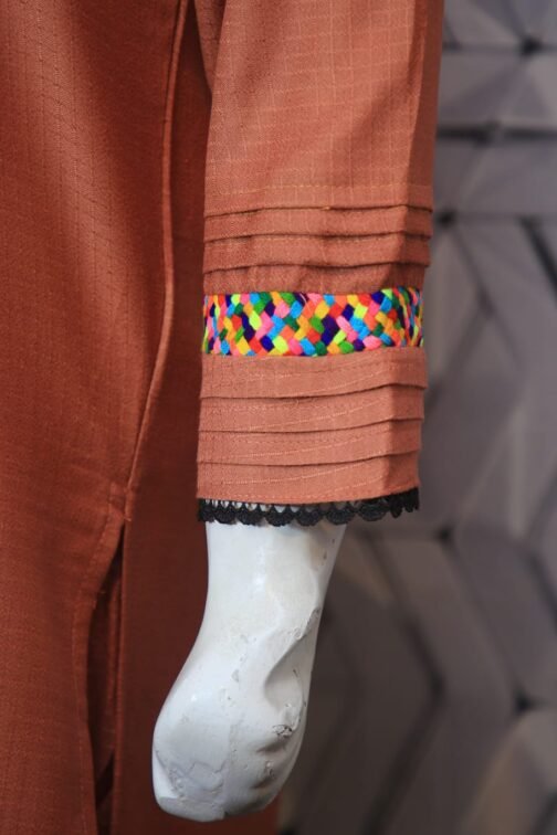 Winter Collection 2pc Dhanak Suit - Cozy and Stylish Pakistani Fashion - Image 5
