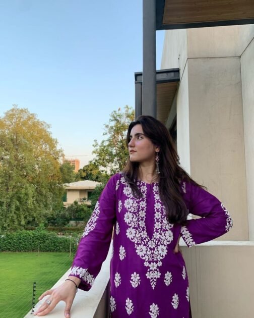 2pc Indian Chikankari (Embossed) Suit - Timeless Elegance - Image 15