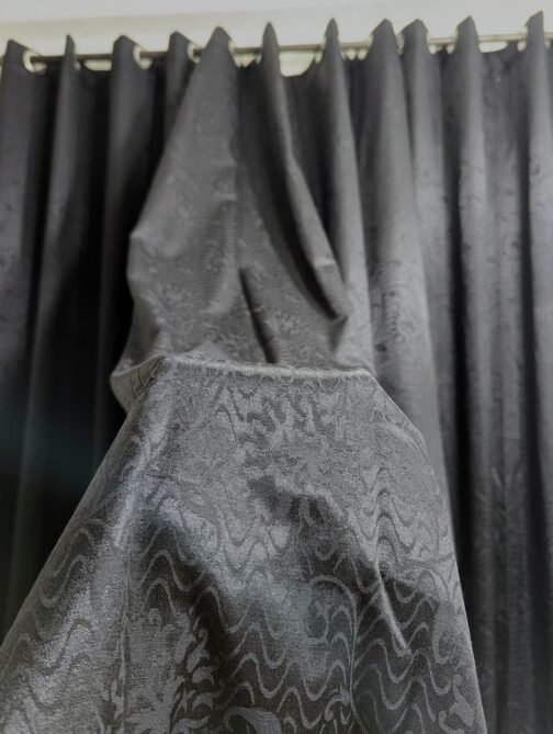 1 Pc Jacquard Textured Curtain – Elegant Home Décor - Image 7