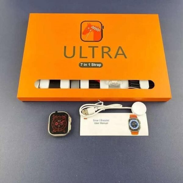 Ultra 7 in 1 Smart Watch - Versatile and Stylish