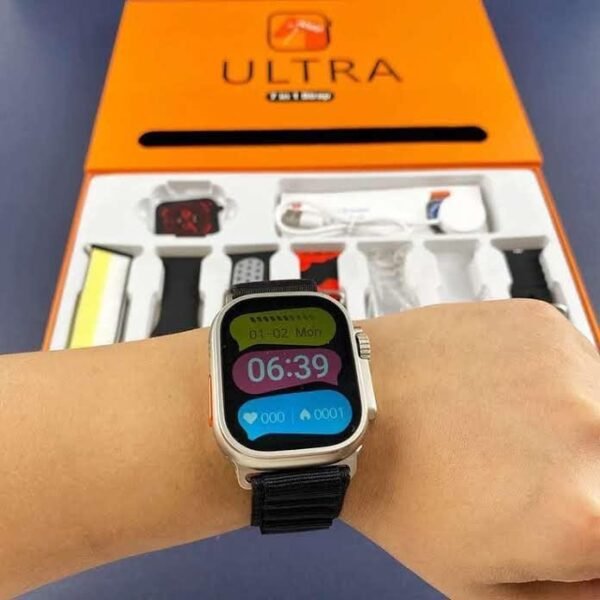 Ultra 7 in 1 Smart Watch - Versatile and Stylish - Image 3