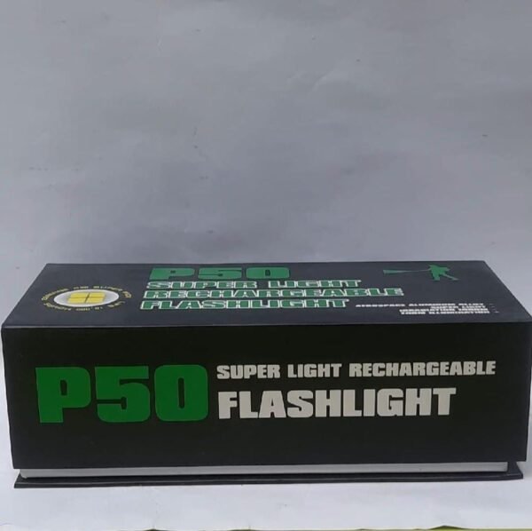 P50 Rechargeable LED Torch Light - Image 4