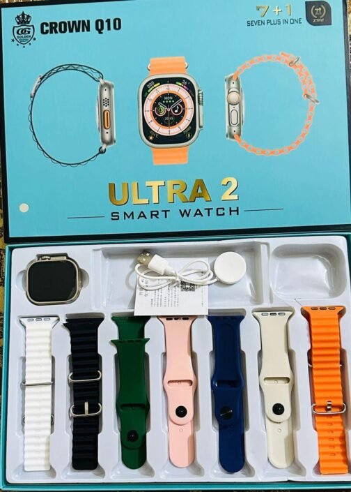 Q10 7 In 1 Smart Watch Ultra 2 – Your Ultimate Wearable Companion - Image 2