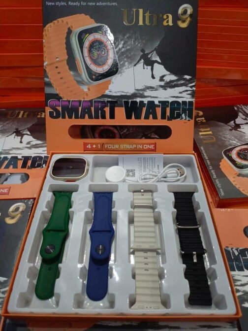 Ultra 9 Smart Watch – Your Ultimate 4-in-1 Companion