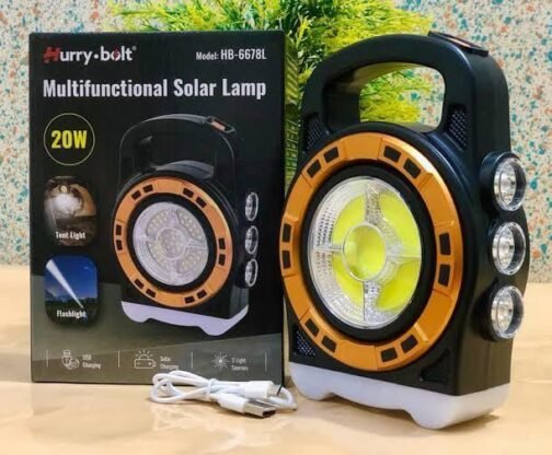 Lot Imported Solar Powered Rechargeable LED Camping Lantern - Image 2