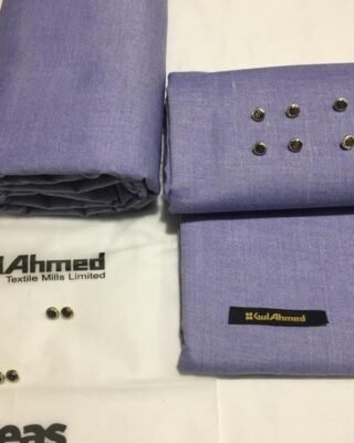 Gul Ahmed Men’s Unstitched Wash and Wear Plain Suit – Premium Winter Collection