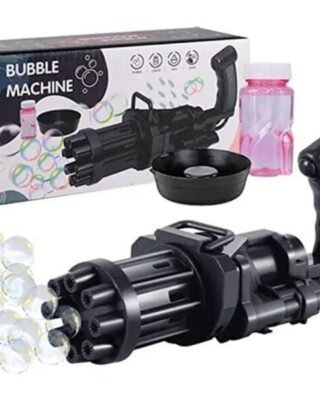 8-Hole Bubble Machine Gun for Kids – Fun, Colorful, and Safe Outdoor Toy