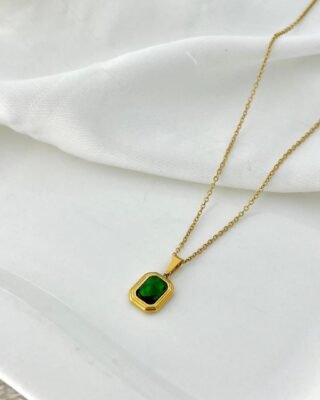 1 Carat Gold-Plated Zircon Pendant – Elegant Jewelry for Every Occasion