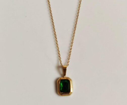 1 Carat Gold-Plated Zircon Pendant – Elegant Jewelry for Every Occasion - Image 2