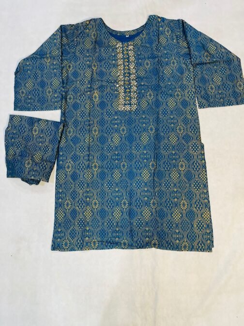 2 Pc Fancy Winter Linen Dress – Elegant and Warm - Image 7