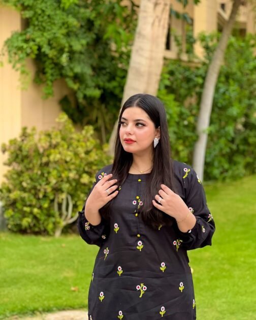 2 Pcs Women's Stitched Premium Linen PATEL Embroidery Suit - Image 10