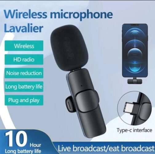 K8 Wireless 3 in 1 Noise Reduction Microphone for iPhone, Android, and Laptop - Image 3