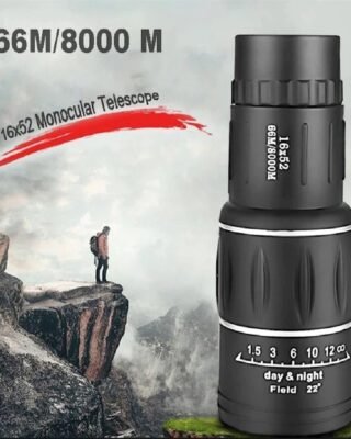 High Magnification Telescope with Dual Focus for Stargazing and Bird Watching