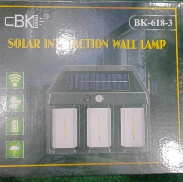 Solar Interaction Wall Lamp with Motion Sensor - Image 3