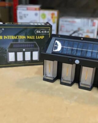 Solar Interaction Wall Lamp with Motion Sensor