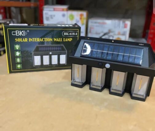 Solar Interaction Wall Lamp with Motion Sensor