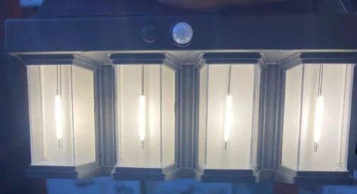 Solar Interaction Wall Lamp with Motion Sensor - Image 4