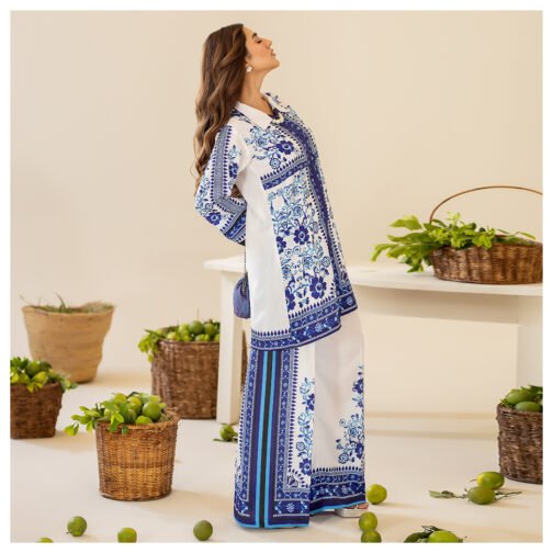 Brand Fabric 2PC Digital Printed Khaddar - Winter Collection - Image 2