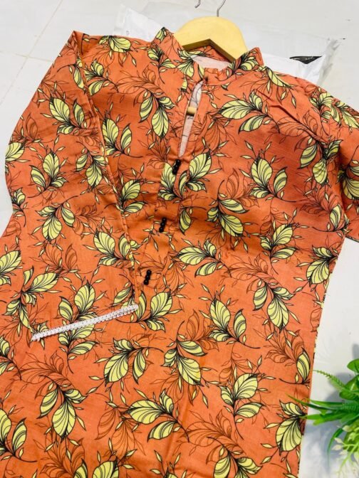 2pc Khaddar Digital Print Suit – Winter Collection 2024 | Warm & Stylish - Image 2