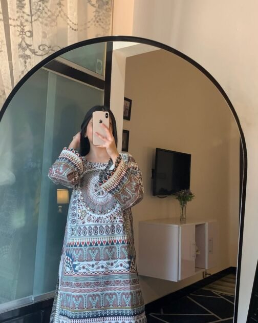 2PC Premium Linen Stitched Suit - Latest Winter Collection 2024 for Women - Image 4
