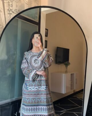2PC Premium Linen Stitched Suit - Latest Winter Collection 2024 for Women