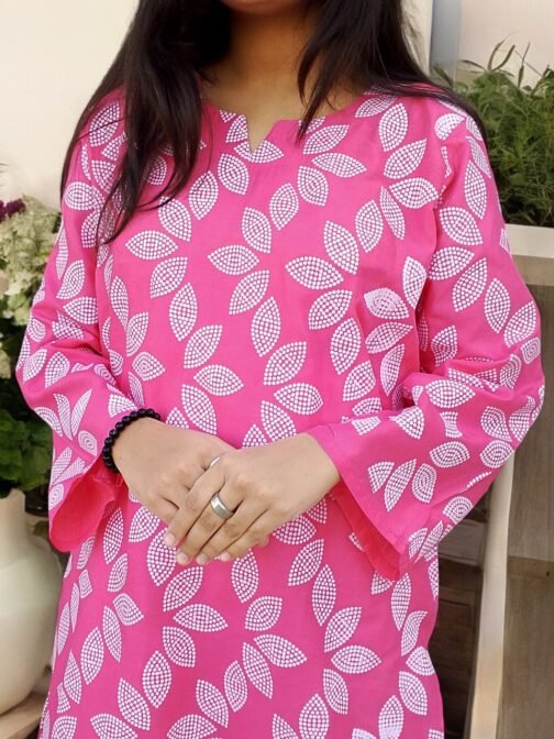 2-Piece Premium Winter Linen Printed Suit - Winter Wear for Women - Image 2