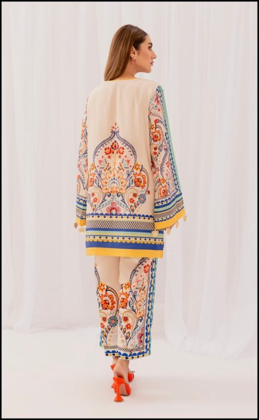 2pc Brand Fabric Premium Digital Printed China Grip Suit | Elegant Pakistani Wear - Image 3