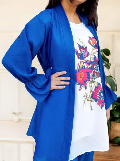 Western Gown – Digital Print Grip Flapper | Trendy & Elegant Women’s Wear - Image 2