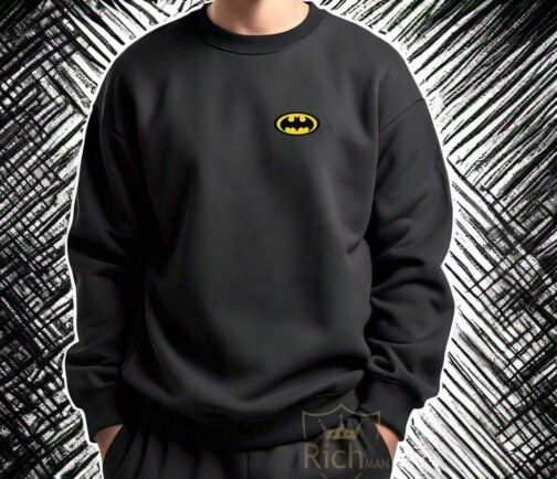 Men's Fleece Printed Sweatshirt, Pack of 2 – Comfortable & Stylish - Image 2