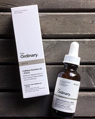 The Ordinary Caffeine Solution 5% + EGCG Eye Serum | Reduce Puffiness & Dark Circles