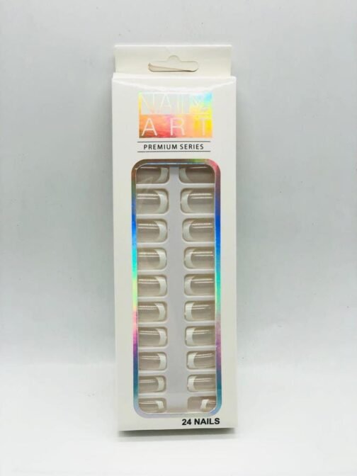 Fancy Artificial Nails – Pack of 24 | Durable, Stylish, and Reusable