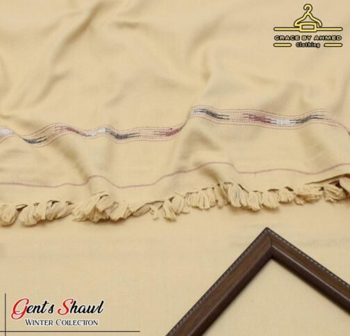 Premium Men's Acrylic Shawl - Elegant, Warm, and Durable