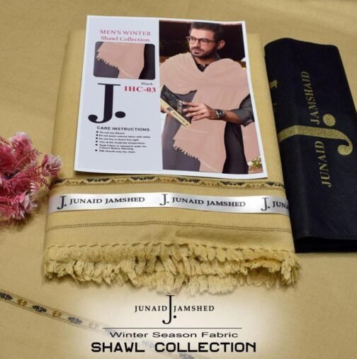 J. Men's Wool Shawl - Premium Winter Elegance