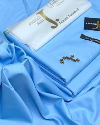 J. Men’s Unstitched Boski Suit | Premium Men’s Wear for Elegance