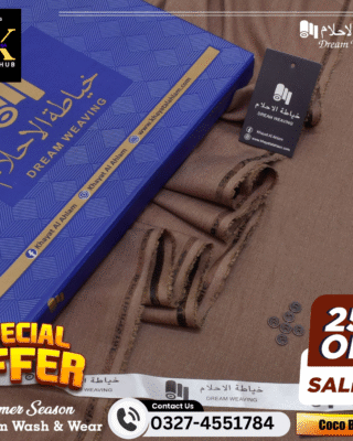 Khayat Al Ahlam Men’s Wash & Wear Suit | Summer Eid Collection