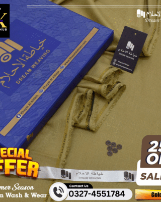 Khayat Al Ahlam Men’s Wash & Wear Suit | Summer Eid Collection
