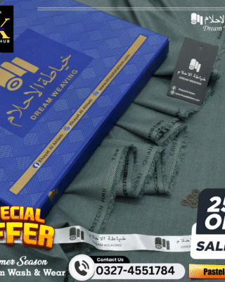 Khayat Al Ahlam Men’s Wash & Wear Suit | Summer Eid Collection